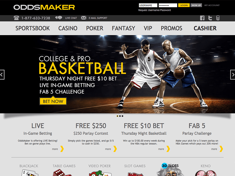 OddsMaker Sports Review Expert reviews on OddsMaker Sports Sportsbook