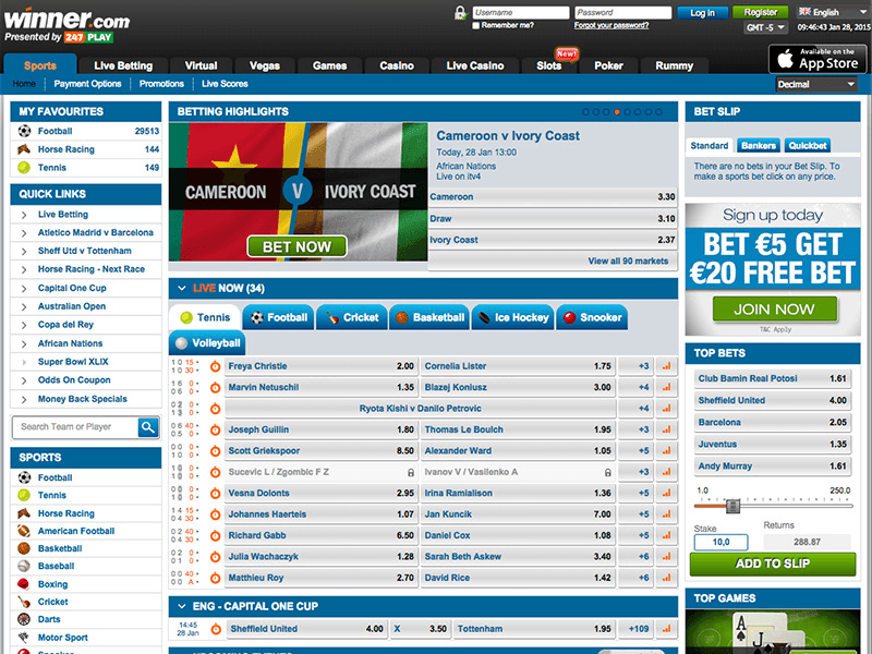 Winner Sports Review Expert reviews on Winner Sports Sportsbook