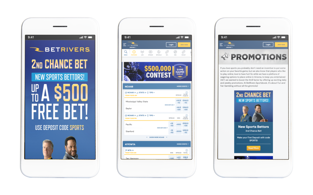 betriver mobile betting