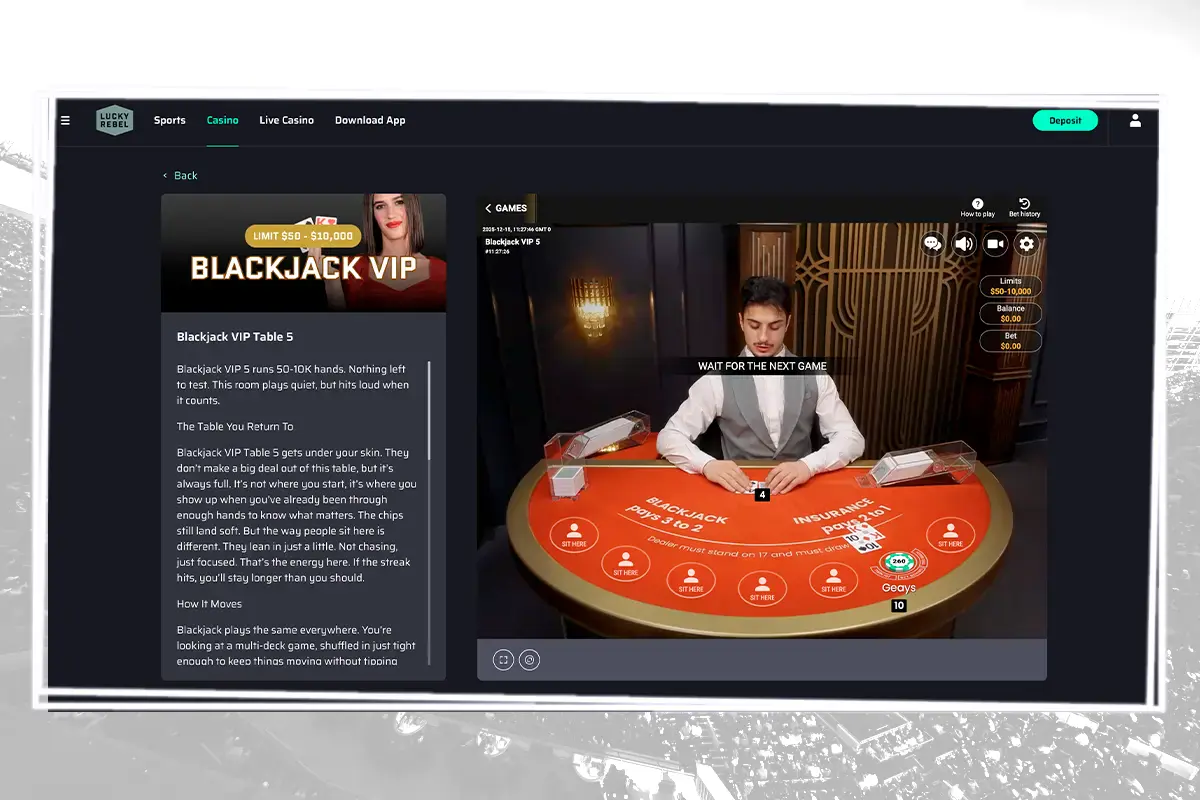 Lucky-Rebel-Live-poker-interface