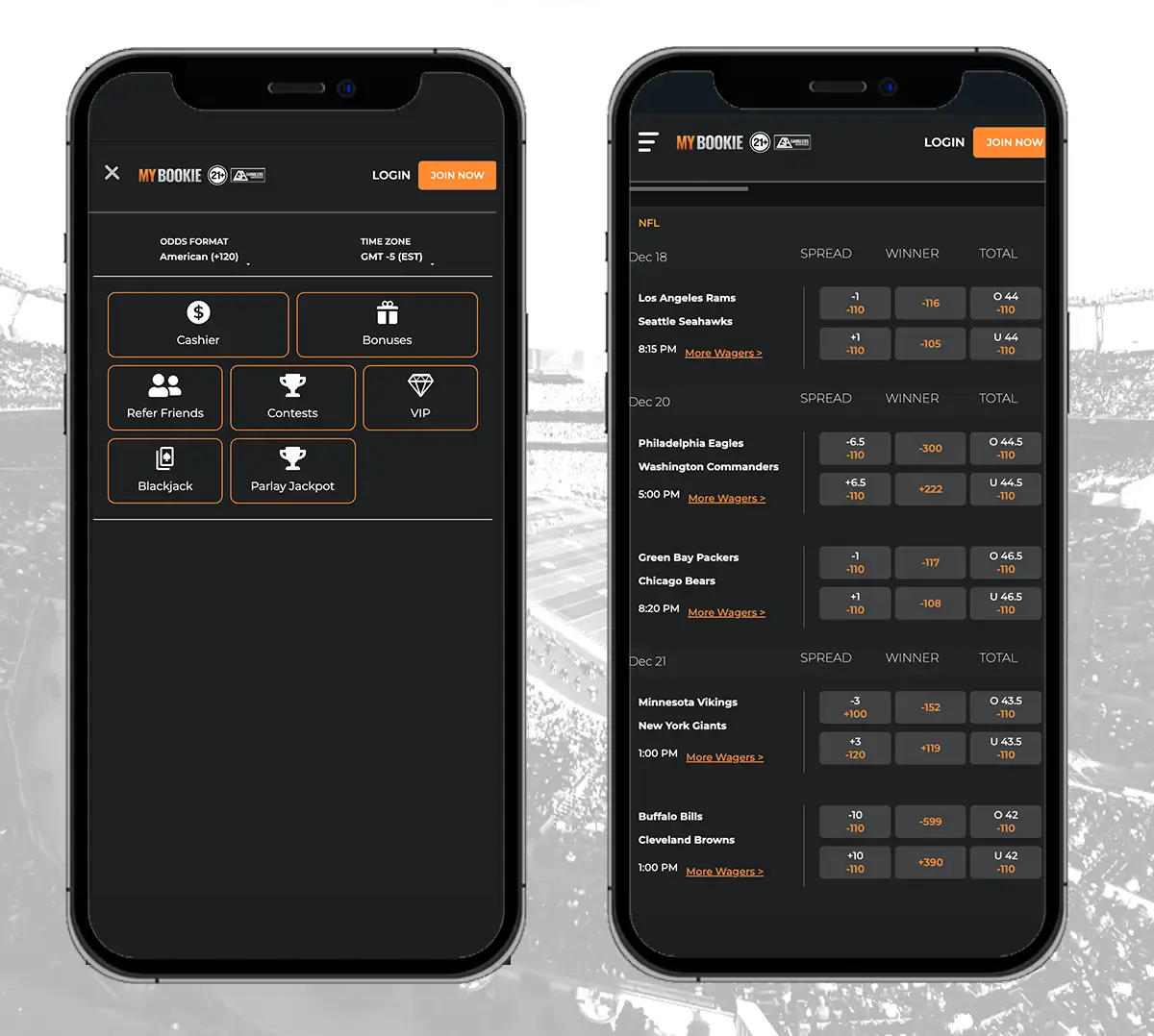 Mybookie-sports-betting-and-odds-interface
