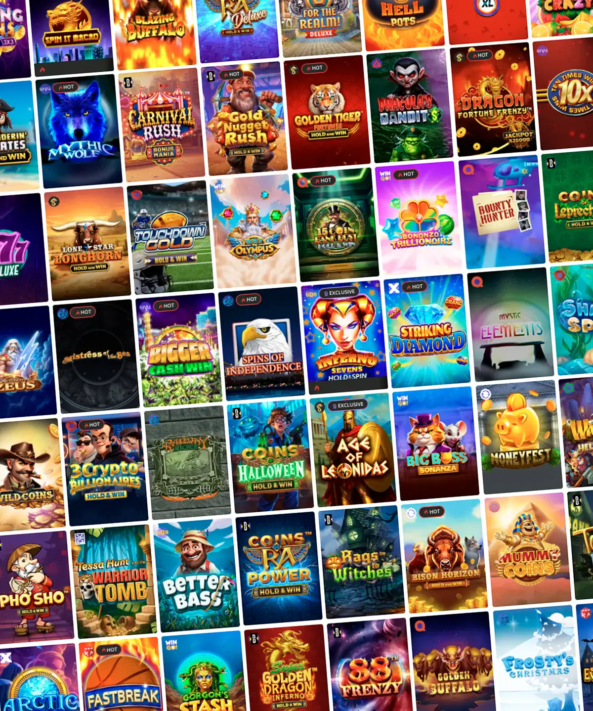 Sportsbetting.Ag slots games layout